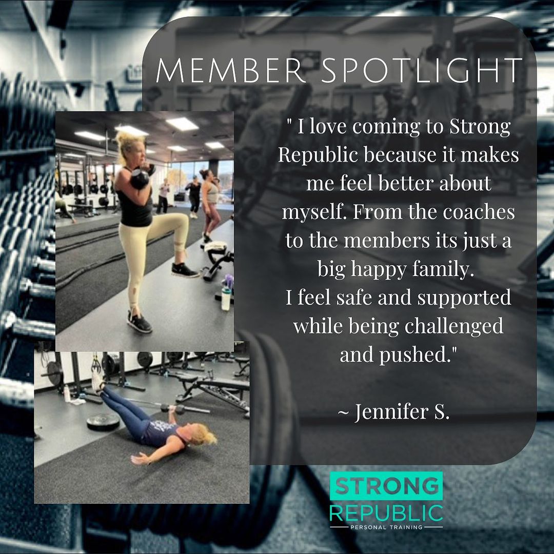 Senior strength training results at Strong Republic Palm Springs gym