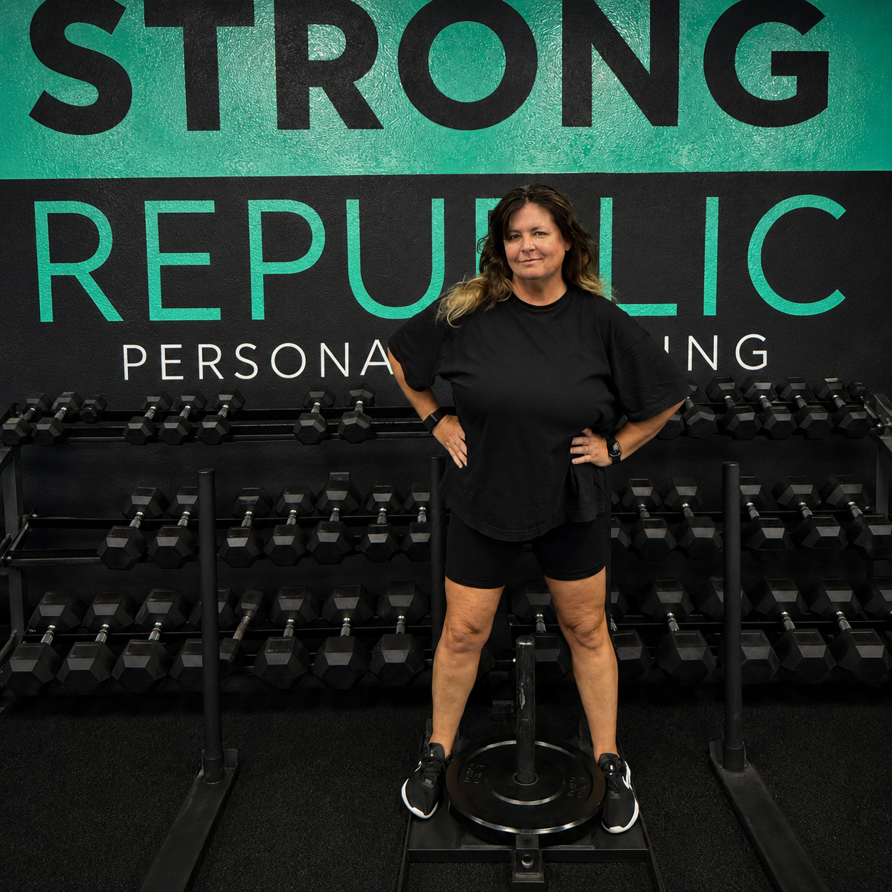 Karlyn personal training at Strong Republic La Quinta