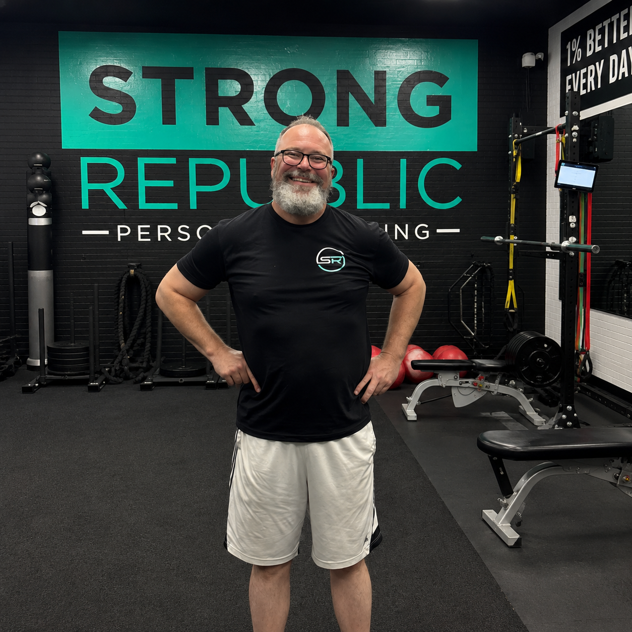 Andrew personal training at Strong Republic Palm Desert