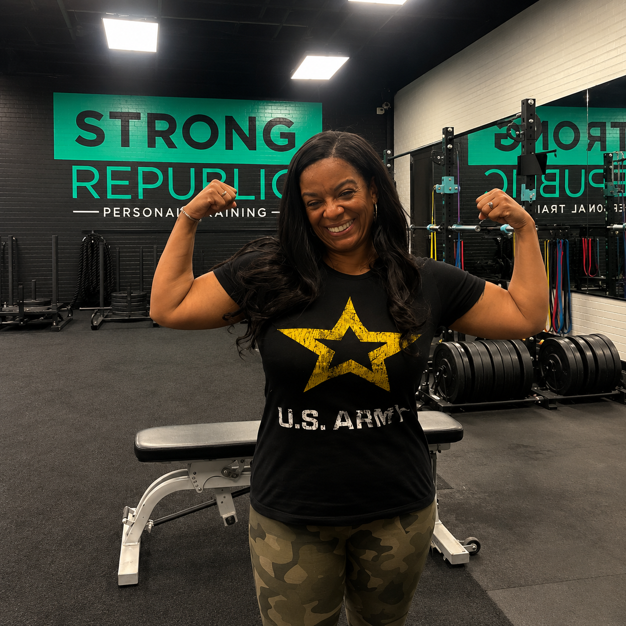 Kim personal training at Strong Republic Palm Desert
