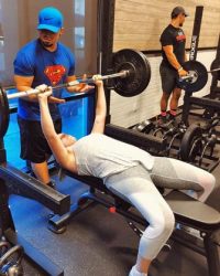 Fit In 42 Palm Springs Gym barbells deadlifting